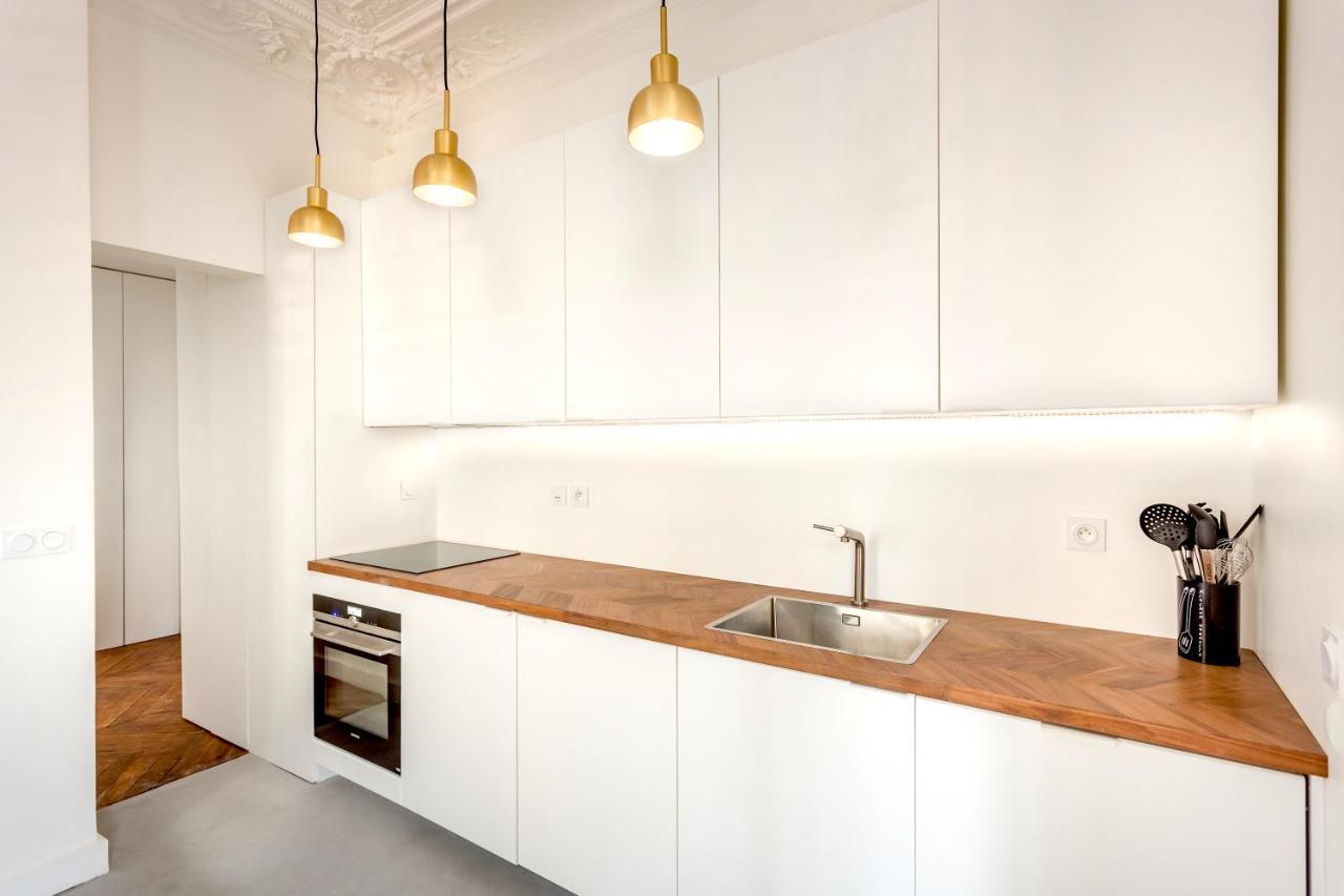 Appartamento Habitat Parisien - 2Br-2Ba - Ac - Balcony - Opera Esterno foto